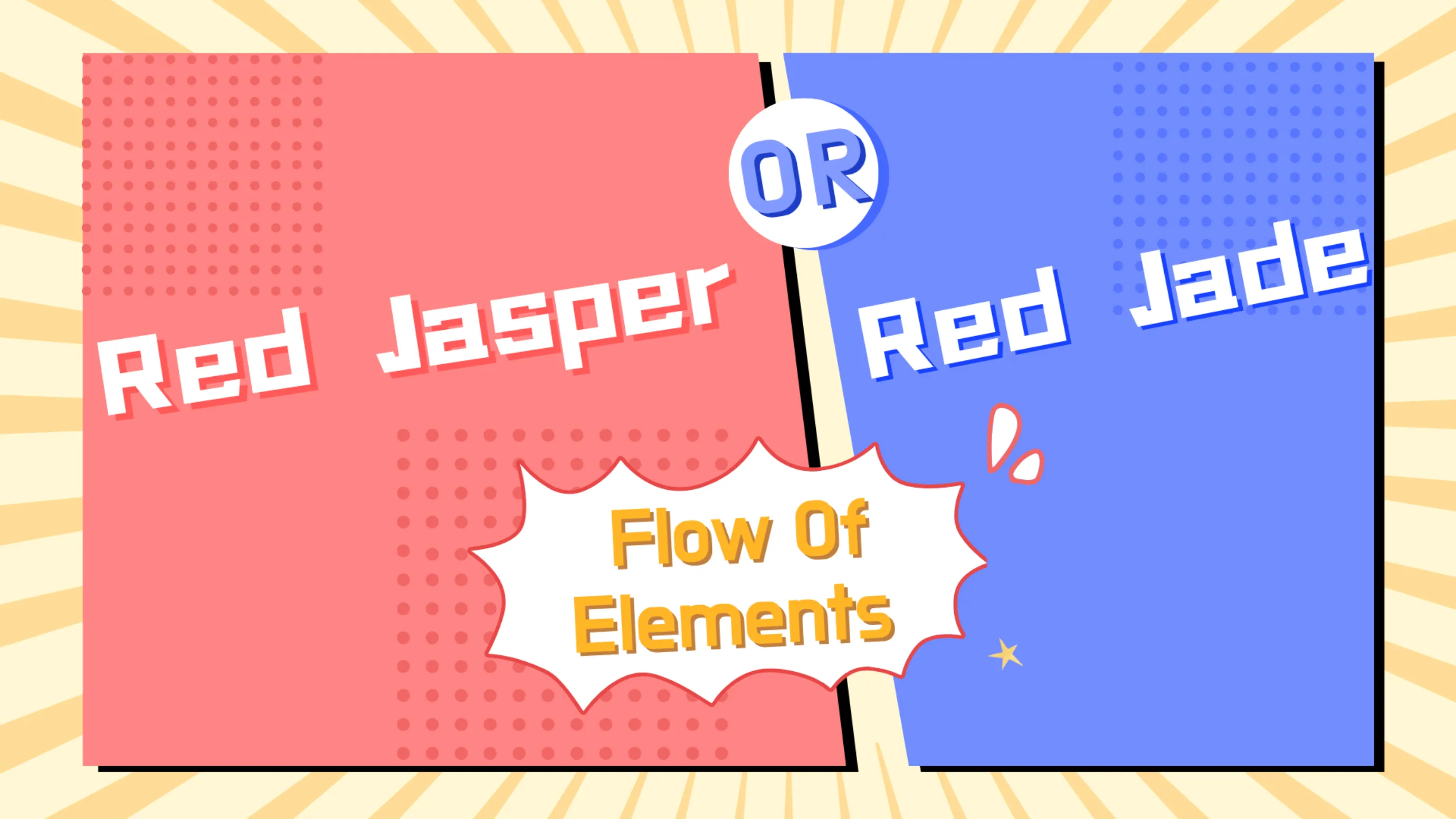Red Jasper vs Red Agate